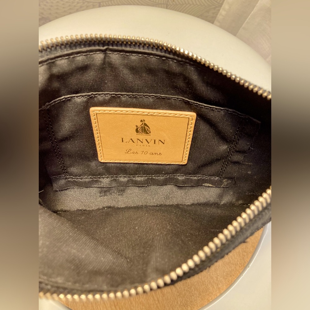 Lanvin small vintage clutch - bracelet. Authentic from the French fashion house - Picture 5 of 10